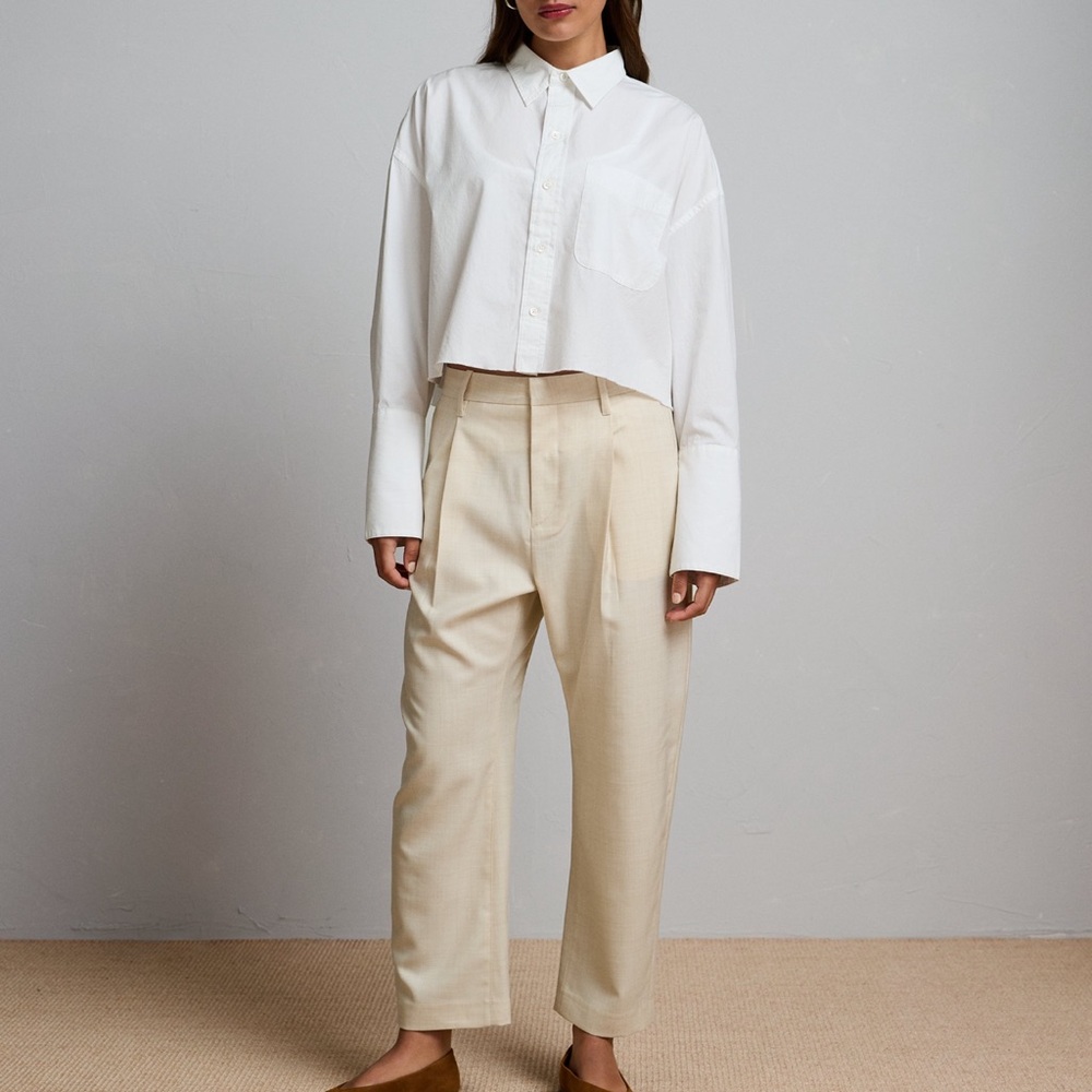 American Eagle White Button Up - image 2